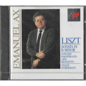 Liszt, Emanuel Ax CD Sonata In B Minor / Sony Classical – SK 48484 Sigillato