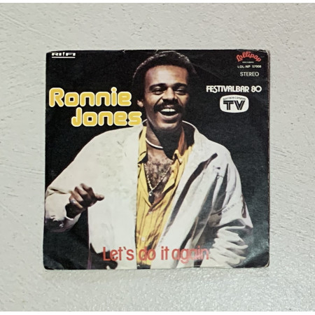 Ronnie Jones Vinile 7" 45 giri Let's Do It Again / LOL-NP57008 Nuovo