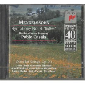 Felix Mendelssohn CD Symphony No. 4 "Italian" / Sony – SMK 46251 Sigillato