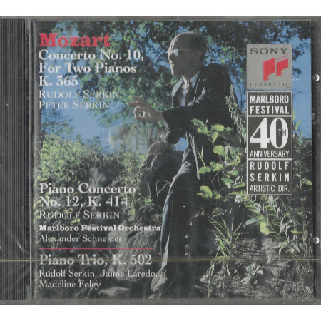 Mozart CD Concerto No.10 &12 / Sony Classical – SMK 46255 Sigillato