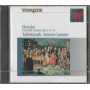 Handel, Tafelmusik, Lamon CD Concerti Grossi, Op. 3,1,6 / SK 52 553 Sigillato
