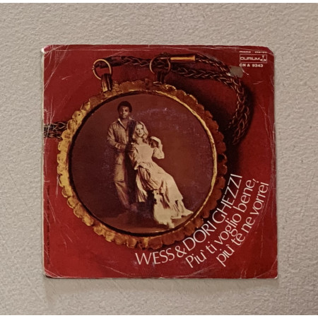 Wess E Dori Ghezzi Vinile 7" 45 giri Come Stai, Con Chi Sei / CNA9343 Nuovo