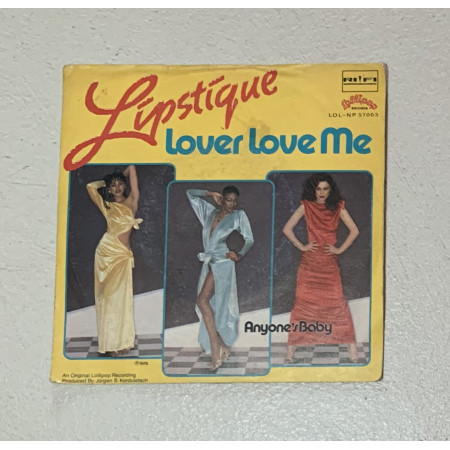 Lipstique Vinile 7" 45 giri Lover Love Me / Lollipop Records – LOLNP57003 Nuovo