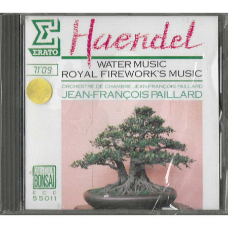 Jean François Paillard, Händel CD Water Music / Erato – ECD 55011 Sigillato