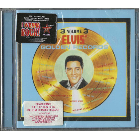 Elvis Presley CD Elvis' Golden Records - Vol. 3 / RCA – 07863674642 Sigillato