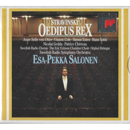 Esa Pekka Salonen CD Oedipus Rex / Sony Classical – SK 48057 Sigillato