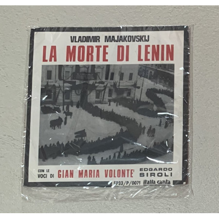 Volontè, Siroli Vinile 7" 45 giri Vladimir Majakovskij - La Morte Di Lenin / Nuovo