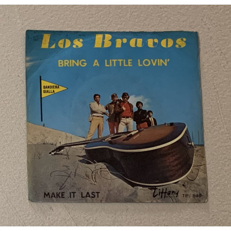 Los Bravos Vinile 7" 45 giri Bring A Little Lovin' / Make It Last / TIF545 Nuovo