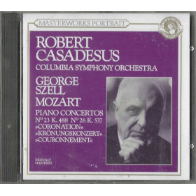 Mozart CD Piano Concertos N 23 K. 488, N 26 K. 537 / CBS – MPK 45884 Sigillato