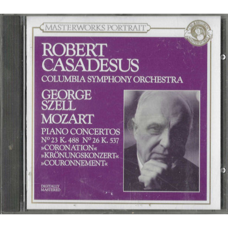 Mozart CD Piano Concertos N 23 K. 488, N 26 K. 537 / CBS – MPK 45884 Sigillato