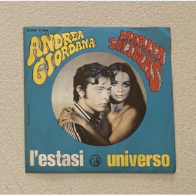 Andrea Giordana E Marisa Solinas Vinile 7" 45 giri L'Estasi / Universo / Nuovo