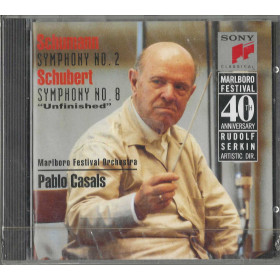 Schumann, Schubert CD Symphony No. 2, 8 Unfinished / Sony– SMK 47297 Sigillato