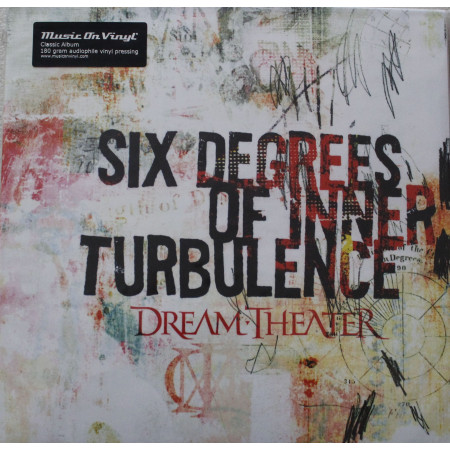 Dream Theater LP Vinile Six Degrees Of Inner Turbulence / MOVLP781 Sigillato