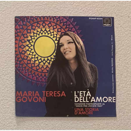Maria Teresa Govoni Vinile 7" 45 giri L'Età Dell'Amore / PONNP40094 Nuovo