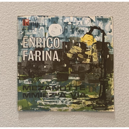 Enrico Farina Vinile 7" 45 giri Mezanotte Mmiez' 'A Via / AFK56085 Nuovo