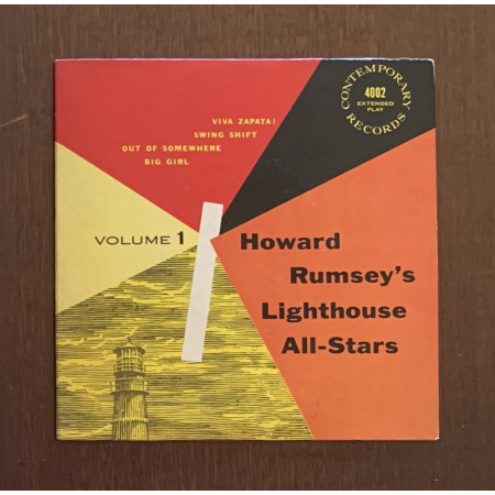 Howard Rumsey's Lighthouse All-Stars Vinile 7" 45 giri Volume One / Nuovo