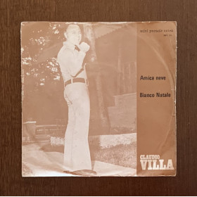 Claudio Villa Vinile 7" 45 giri Amica Neve / Bianco Natale / MPL24 Nuovo