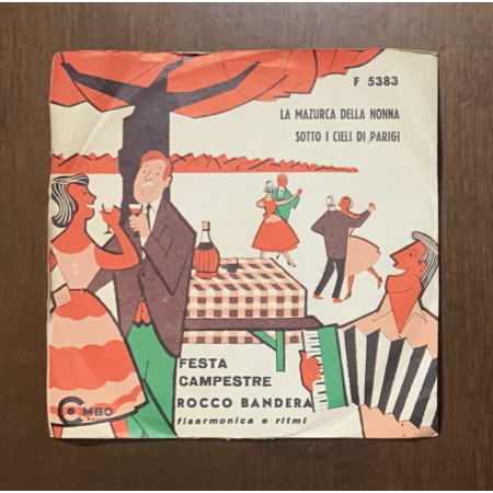 Rocco Bandera Vinile 7" 45 giri La Mazurca Della Nonna / Sotto I Cieli Di Parigi Nuovo