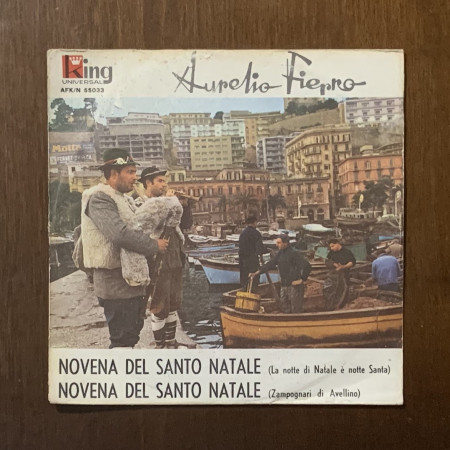 Aurelio Fierro Vinile 7" 45 giri Novena Del Santo Natale / AFKN55033 Nuovo