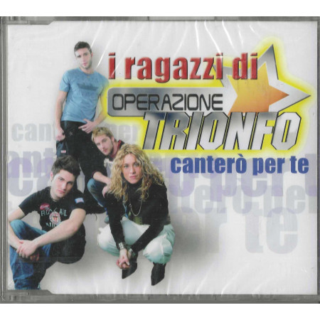 I Ragazzi Di Operazione Trionfo CD 'S Singolo Canterò Per Te / Epic – EPC 6735461 Sigillato
