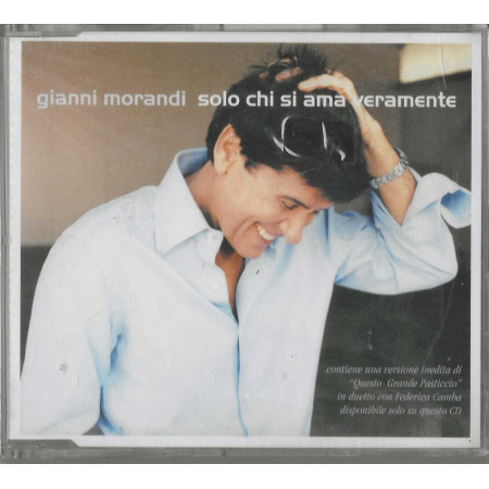 Gianni Morandi CD 'S Singolo Solo Chi Si Ama Veramente / Epic – Epc 6756381 Sigillato