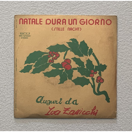 Iva Zanicchi, Fred Bongusto Vinile 7" 45 giri Natale Dura Un Giorno / White Christmas Nuovo