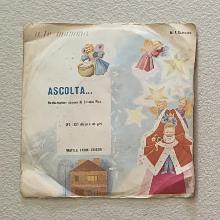 Unknown Artist Vinile 7" 45 giri A Te Mamma Ascolta... / SFS113/I Nuovo
