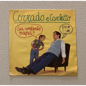 Corrado Vinile 7" 45 giri Sei Contento Papà / Durium – LdAI8173 Nuovo