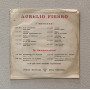 Aurelio Fierro Vinile 7" 45 giri Dduje Paravise / Un'ora Sola Ti Vorrei Nuovo