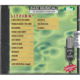 Litfiba CD Basi Musicali In Tonalità Originale / Alta Marea – CL 30070 Sigillato