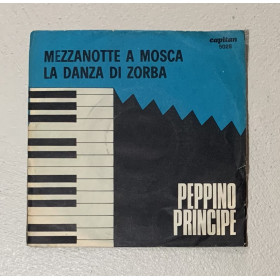 Peppino Principe Vinile 7" 45 giri Mezzanotte A Mosca / La Danza Di Zorba Nuovo
