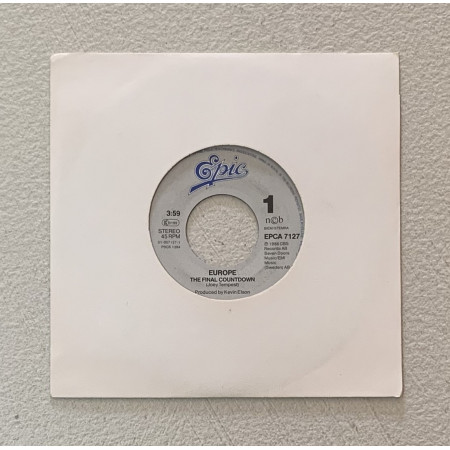 Europe Vinile 7" 45 giri The Final Countdown / On Broken Wings Nuovo