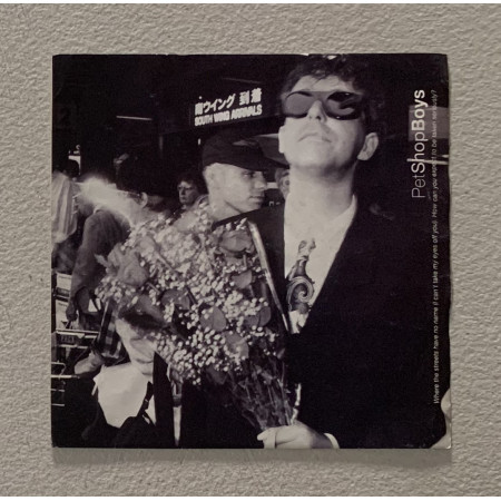 Pet Shop Boys Vinile 7" 45 giri Where The Streets Have No Name Nuovo