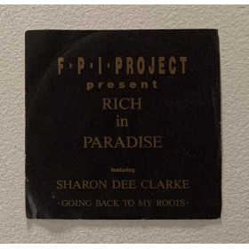 FPI Project Vinile 7" 45 giri Rich In Paradise "Going Back To My Roots" Nuovo