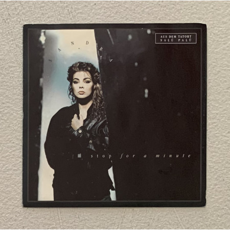 Sandra Vinile 7" 45 giri Stop For A Minute / Two Lovers Tonight Nuovo