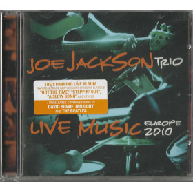 Joe Jackson Trio CD Live Music, Europe 2010 / EAR Music – 0206737ERE Sigillato