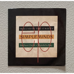 Simple Minds Vinile 7" 45 giri Ballad Of The Streets / Virgin – SMX3 Nuovo
