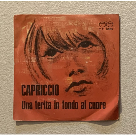 Tony Arden Vinile 7" 45 giri Capriccio / Una Ferita In Fondo Al Cuore Nuovo