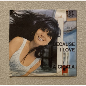 Tony Arden Vinile 7" 45 giri Because I Love / La Cicala / UDT2005 Nuovo