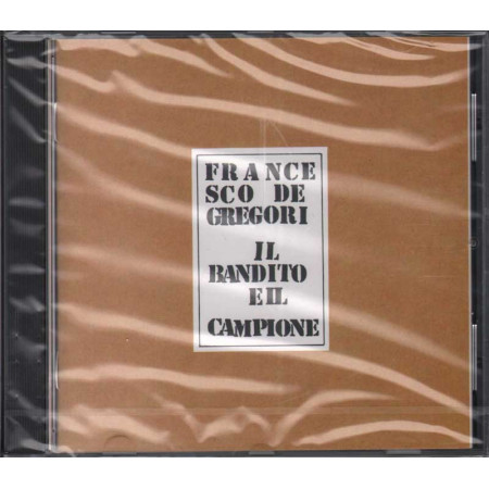 Francesco De Gregori CD Il Bandito E Il Campione Nuovo Sigillato 5099747399695
