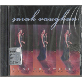Sarah Vaughan CD Linger Awhile, Live At Newport / Pablo – PACD23121442 Sigillato