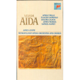 G. Verdi, Millo, Placido Domingo, Zajick MC7 Aida / Sony – S3T 45 973 Sigillata