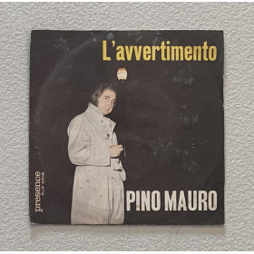 Pino Mauro Vinile 7" 45 giri L'Avvertimento / Tressette Tragico Nuovo