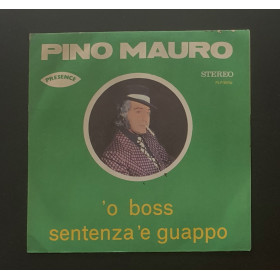 Pino Mauro Vinile 7" 45 giri 'O Boss / Sentenza 'E Guappo / PLP5016 Nuovo
