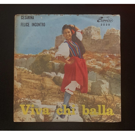 Privitera E Il Suo Complesso Vinile 7" 45 giri Viva Chi Balla / 2030 Nuovo