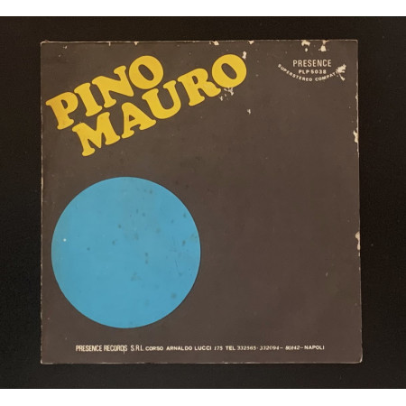 Pino Mauro Vinile 7" 45 giri 'A Mafia / L'Onorata Società / PLP5038 Nuovo