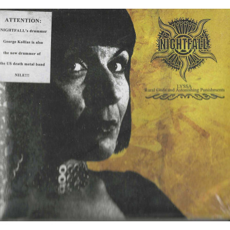 Nightfall CD Lyssa / Black Lotus – BLRCD080 Sigillato