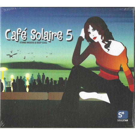 Various ‎CD Café Solaire 5 / Soulstar ‎– CLS0000152 Sigillato