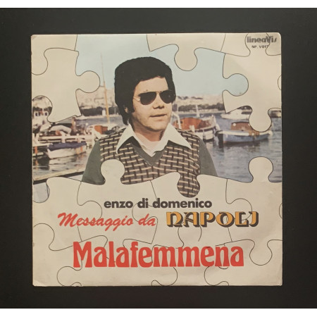 Enzo Di Domenico Vinile 7" 45 giri Malafemmena / Scalinatella Nuovo