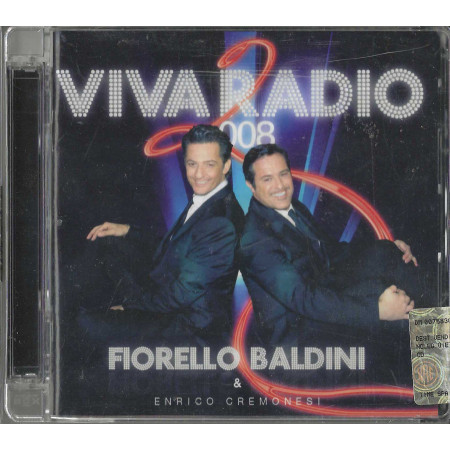 Fiorello, Baldini, Enrico Cremonesi CD Viva Radio 2, 2008 / TIME 700CDDP Sigillato